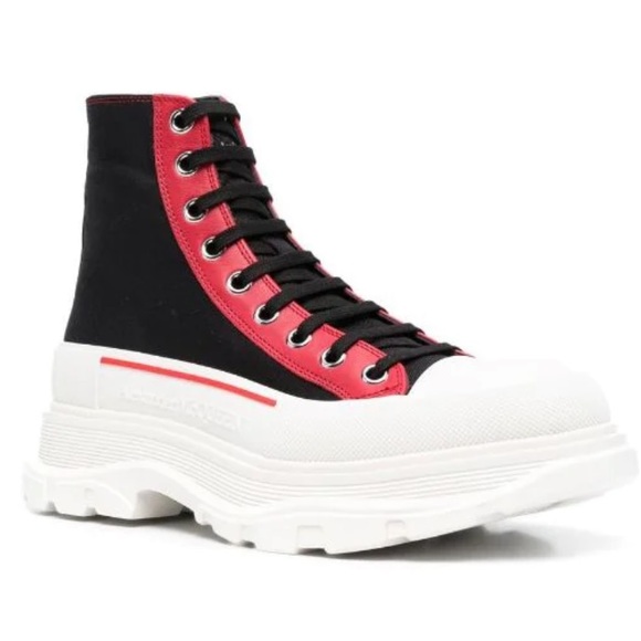 ‼️SOLD‼️ Alexander McQueen, Tread Slick high-top sneakers size 42 - Picture 3 of 12
